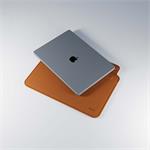 Epico Leather Sleeve for Macbook Air 15" - hnědá