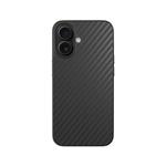 Epico Mag+ Hybrid Carbon Case iPhone 16 - čierny