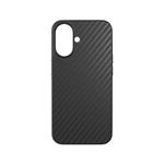 Epico Mag+ Hybrid Carbon Case iPhone 16 - čierny