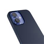 Epico Mag+ Kožené puzdro na iPhone 16 - modré