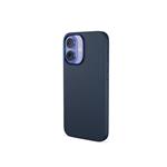 Epico Mag+ Kožené puzdro na iPhone 16 - modré