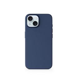 Epico Mag+ Kožené puzdro na iPhone 16 - modré