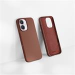 Epico Mag+ Leather Case iPhone 16 - hnědá