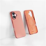 Epico Mag+ Silicone Case Pro iPhone 16 Plus - broskvově růžová