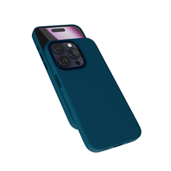 Epico Mag+ Silicone Case Pro iPhone 16 Pro Max - petrolejová modrá