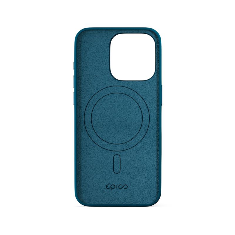 Epico Mag+ Silicone Case Pro iPhone 16 Pro - petrolejová modrá