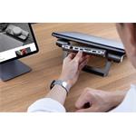Epico Magnetic Stand iPad Pro 12,9" (3.-6. gen)/Air 13" (M2-M4) - space grey