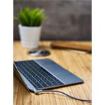 Epico MAGNETICKÝ NAPÁJACÍ KÁBEL USB-C 2 m - sivý