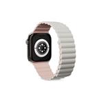 Epico magnetický pásek pro Apple Watch 42/44/45mm - růžový/šedý