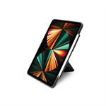 Epico Priehľadné flipové puzdro iPad Pro 12,9" (2021) - čierne