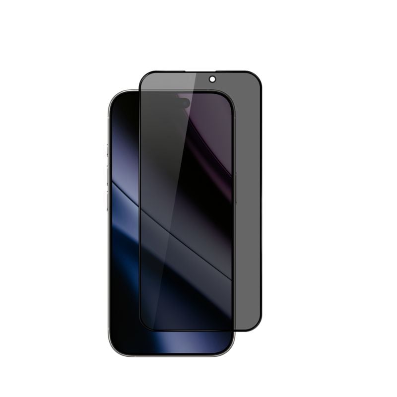 Epico Privacy Glass 3D DF | Ultraširoké pokrytie | iPhone 16 Pro/17