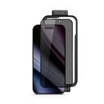 Epico Privacy Glass 3D pre iPhone 16 Pro s inštalačným rámom