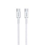 Epico Resolve 30W GaN nabíječka s 1.2m USB-C - bílá