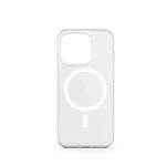 EPICO Resolve Case Magnetic - MagSafe kompatibilný s iPhone 15 Pro - transparentný