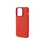 EPICO SILICONE MAGNETIC - MAGSAFE COMPATIBLE CASE iPhone 14 Plus - tmavo červená