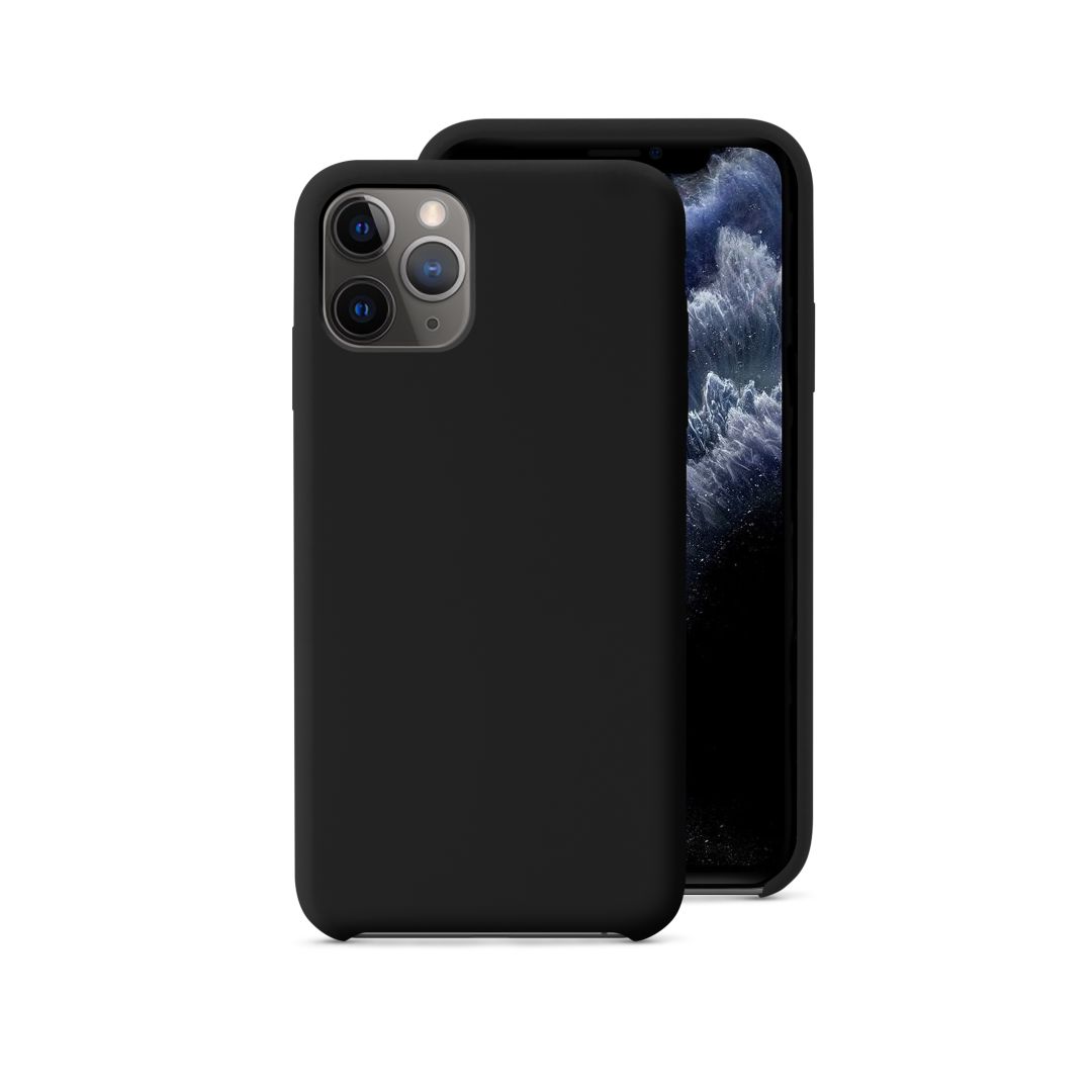 Epico SILIKÓNOVÉ puzdro na iPhone 12 Pro Max (6,7") - čierne