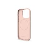 Epico Silikonový kryt na iPhone 13 mini s podporou uchycení MagSafe - candy pink