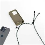 EPICO silikónový kryt so šnúrkou pre iPhone 14 Plus (6,7") - zelený