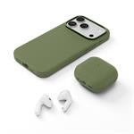 Epico SolidWoven Case AirPods 4/4 (ANC)/5 | zelená