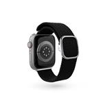 Epico textilní pletený pásek pro Apple Watch 42/44/45 mm - černý
