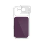 Epico Tile Mag+ Case iPhone 17 Pro/18 Pro Qi2 & MagSafe kompatibilní - tmavě fialová