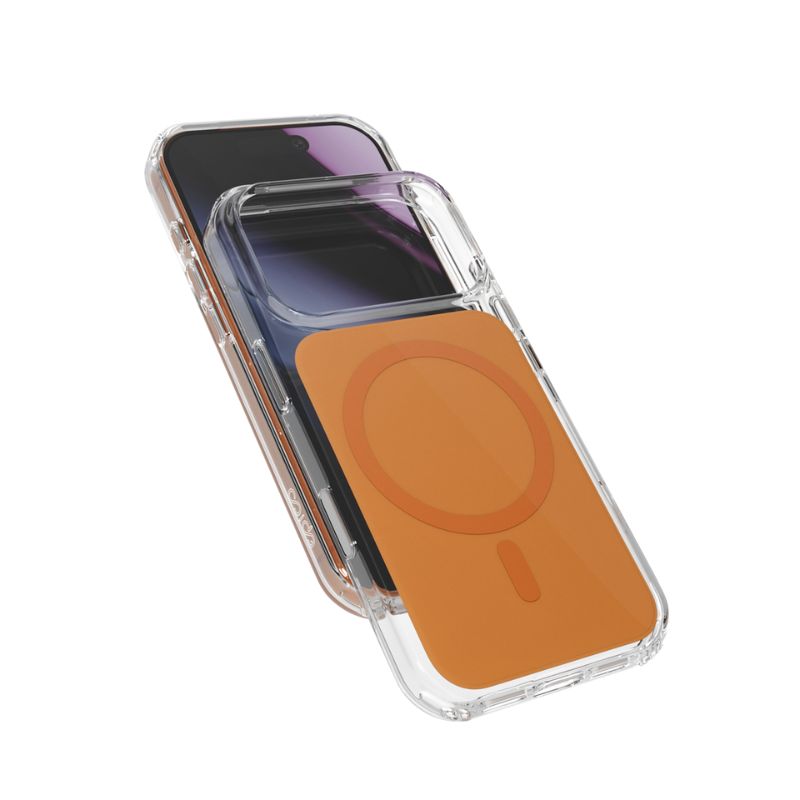 Epico Tile Mag+ Case | iPhone 17 Pro | kosmicky oranžová | Qi2 & MagSafe kompatibilní