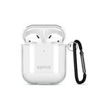 Epico Transparent Cover Airpods 1/2 - bílá transparentní