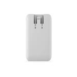 Epico Travel UltraBoost Flat GaN 65W napájací adaptér EU65 | 2× USB-C, 1× USB-A | biely | zástrčky pre EÚ, UK, AU a USA