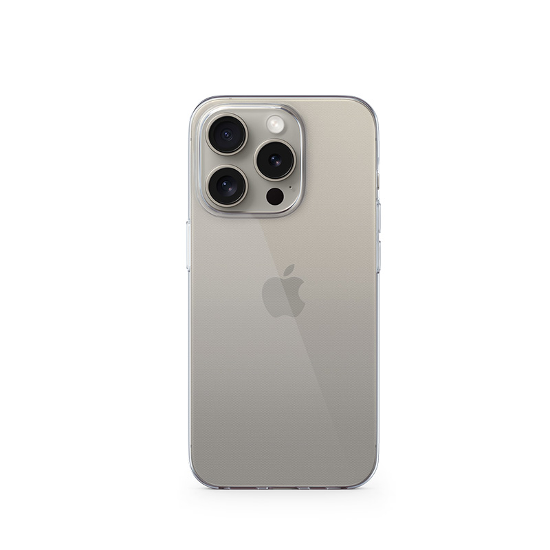 Epico Twiggy lesklé puzdro pre iPhone 15 Pro Max - transparentné
