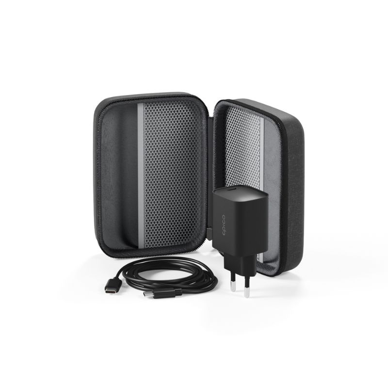 Epico UltraBase Qi2 25W 3v1 Skladací kovový Mag+ bezdrôtový nabíjací stojan EF60 | Space Grey