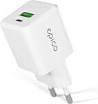 Epico UltraBoost EA20 20W GaN síťová rychlonabíječka - bílá