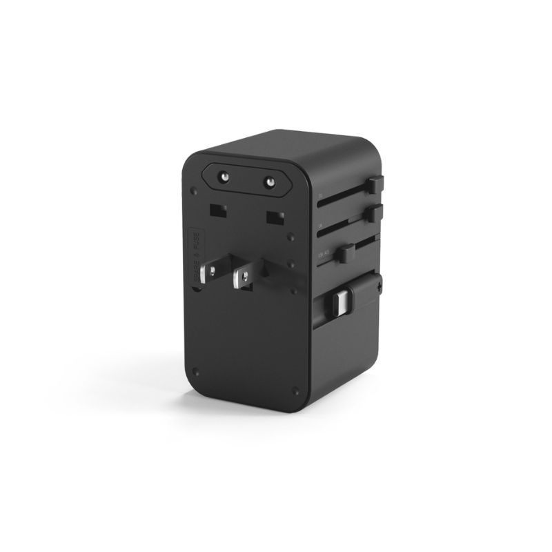 Epico UltraBoost EU70 70W GaN univerzální cestovní adaptér titanový