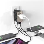 Epico UltraBoost EU70 70W GaN univerzální cestovní adaptér titanový