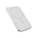 Epico UltraPack Qi2 Slim 5000 mAh hliníková bezdrôtová powerbanka Mag+ EM51 | strieborná