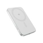 Epico UltraPack Qi2 Slim 5000mAh hliníková Mag+ bezdrátová powerbanka EM51 | stříbrná