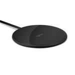 Epico ULTRASLIM WIRELESS PAD 10W/7,5W/5W - čierny (zabudovaný kábel)