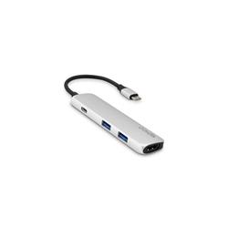 Epico USB-C HUB 4K HDMI - silver/black