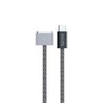 EPICO USB-C na MagSafe 3 nabíjecí kabel - vesmírně šedý