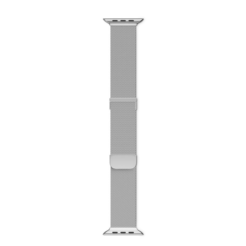 Epico Watch Strap Milanese+ 38/40/41 mm – strieborný