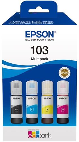 Epson EcoTank 103 Multipack 4 Barvy (C13T00S64A) | TSBOHEMIA.CZ