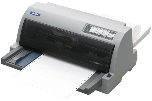 Epson LQ-690, A4, 24 ihiel, 529 zn/s, 1+6 kópiu, LPT, USB 2.0 C11CA13041