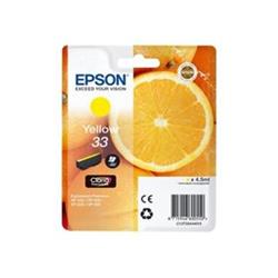 Epson Singlepack 33 Claria Ink T3344 žltá - originálne C13T33444012