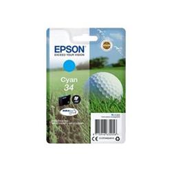 Epson Singlepack 34 DURABrite Ultra Ink T3462 azurová - originální