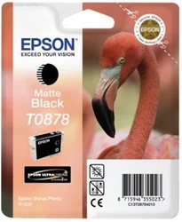 Epson T0878 Black Matte Ultra Gloss High-Gloss 2 pre Stylus Photo R1900 - originálne C13T08784010