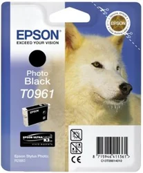 Epson T0961 Atramentová Photo Black ULTRACHROME K3 pre Stylus Photo R2880 - originálne C13T09614010