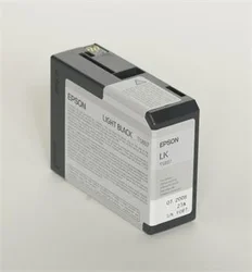 Epson T580700 Light Black (80ml) pre Stylus Pro 3800 - originálne C13T580700
