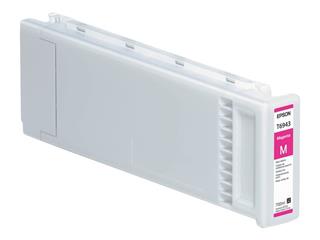 Epson T6943 purpurová, 700ml, pro série SureColor SC-T3000, SC-T3200, SC-T5000, SC-T5200, SC-T7000, SC-T7200, T3270, T5270, T7270