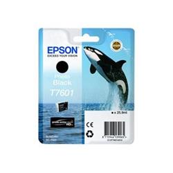 Epson T7601 Photo Black, fotografická černá - originální C13T76014010 - Cartridge inkoustové