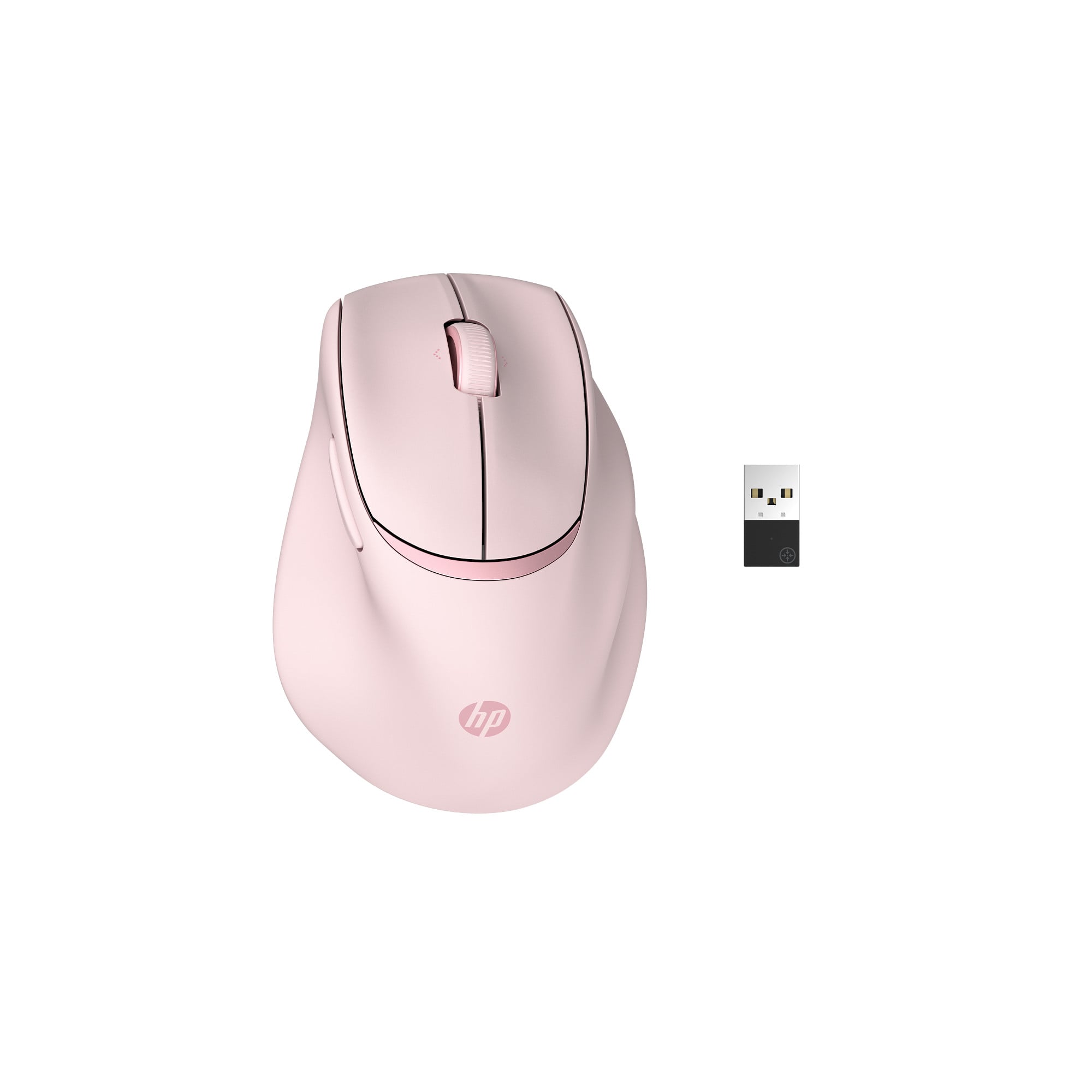 Ergonomická myš HP 720M ružová (BH7N4AA)
