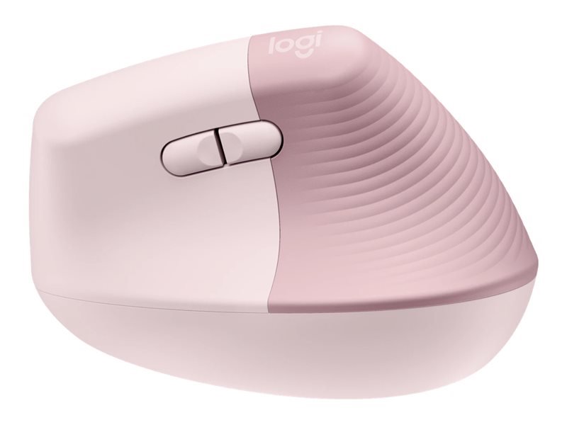Ergonomická myš Logitech Lift Vertical Dark Rose